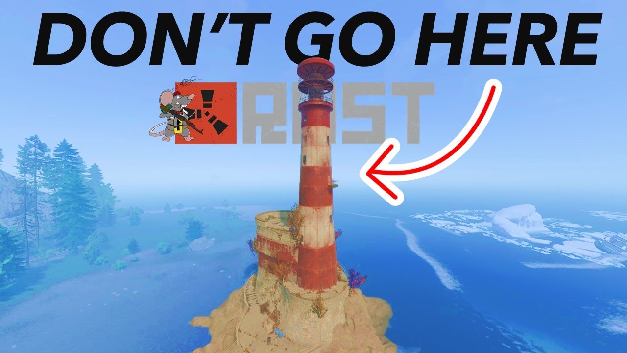 Rust Map Beginners Guide Starter Locations Safe Zones Quarries And More Rust Map Tips Part 1 Youtube