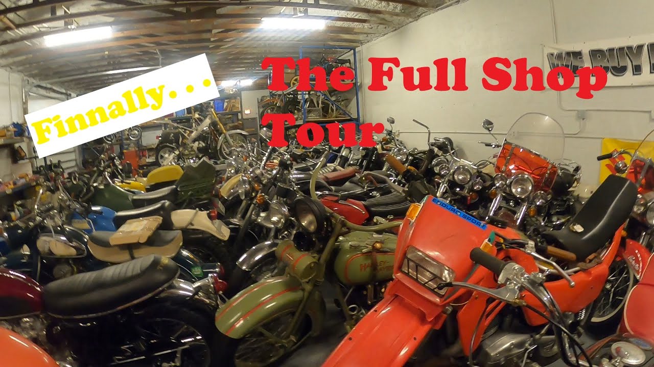 BULLPEN CYCLES GRAND SHOP TOUR YouTube