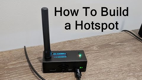 Build Your Own Hotspot - Easy!