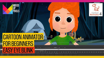 Cartoon Animator - Easy Eye Blink Tutorial #cartoonanimator #cta