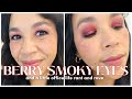 Berry smoky eyes with some october favorites  grwm for work