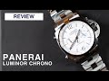 Panerai Luminor Chrono PAM01218 | Watch Review | Deutsch | 4K | SG WATCHES