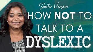 The Dos and Don'ts When Communicating with Dyslexics (20 Mins)