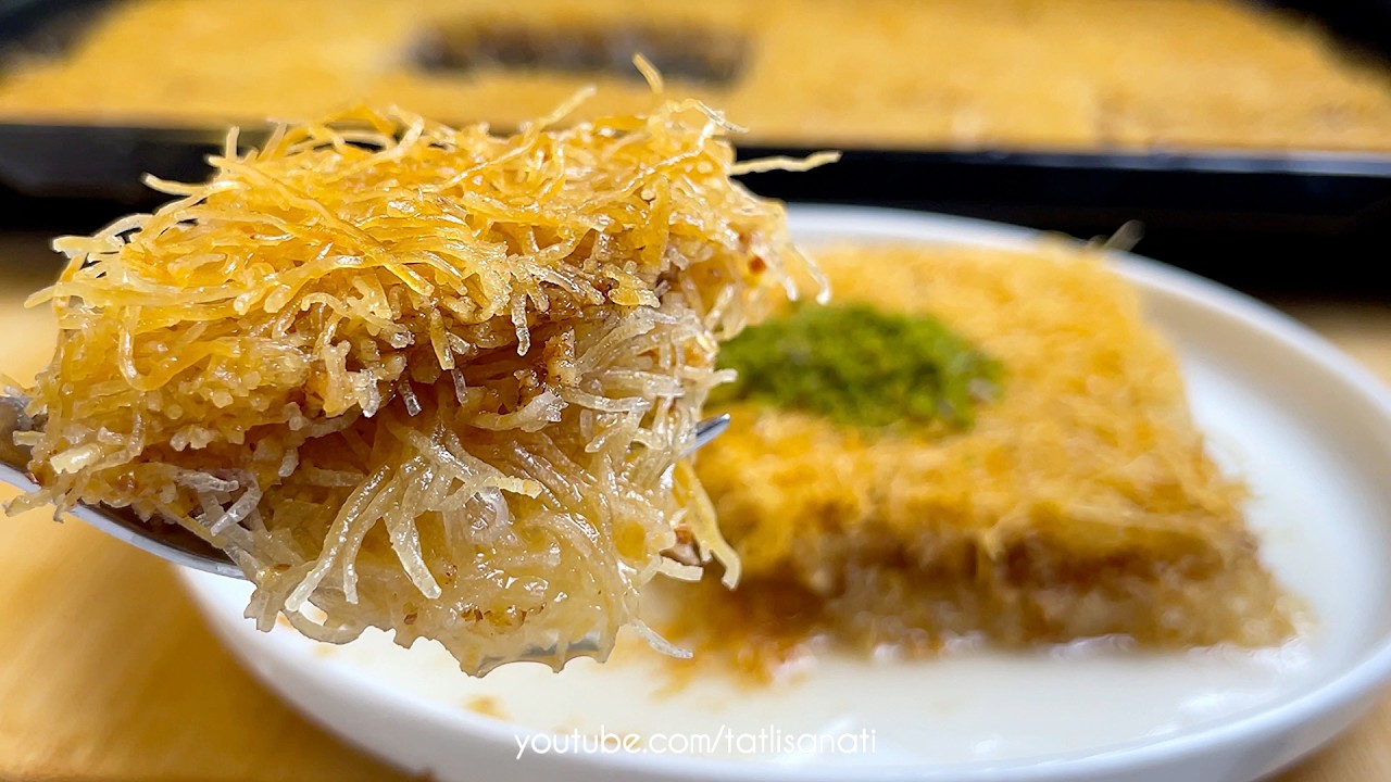 🏆 Незаменимый десерт Басма Тель Кадайыф на каждом столе! Рецепт с идеальными пропорциями.