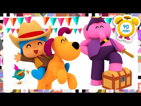 🎭 POCOYO in ENGLISH - Carnival Of The Animals [90 min] Full Episodes | VIDEOS and CARTOONS for KIDS