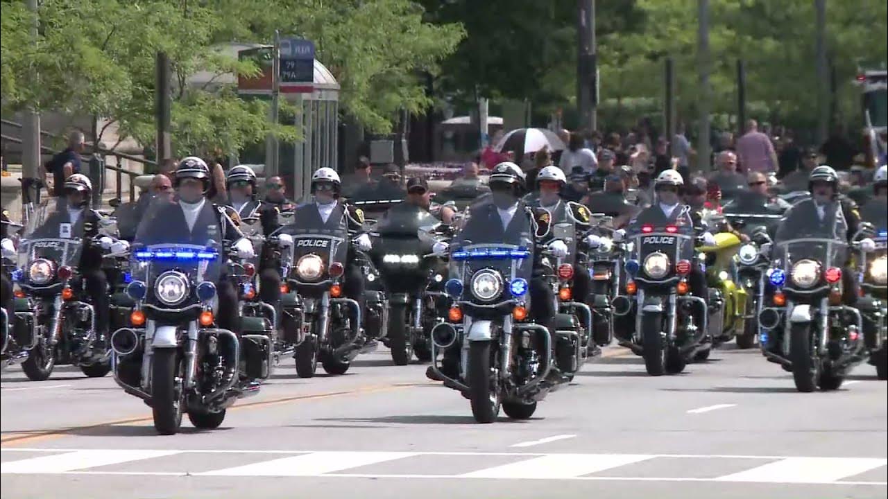 Cleveland Police Memorial Parade Honoring officers ‘who made the