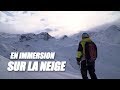 Sur les pistes de 17h à 8h : avec les dameurs et des pisteurs d'une station de ski