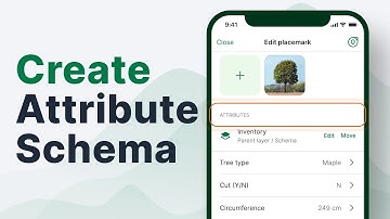 How to Create Attribute Schema using the Avenza Maps app