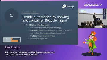 Lars Larsson – Designing and Deploying Scalable and Secure Applications on Kubernetes | Øredev 2022