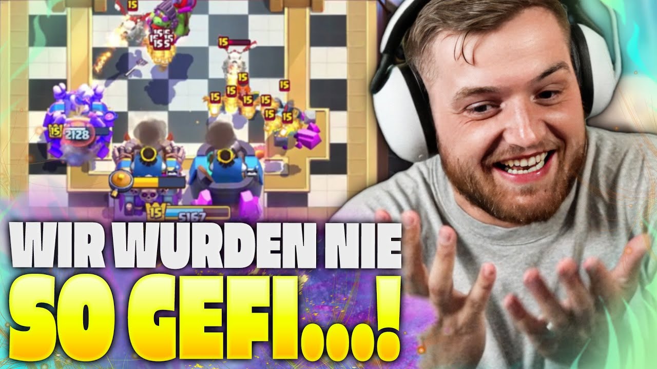 😂🤣 So OFT & HEFTIG GEBROCHEN, dass es LUSTIG war 😅 DUO Push Clash Royale
