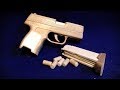 Shell Ejection Blow back Rubber Band Gun SIG P365 ブローバックするゴム銃 バレルイン&排莢アクション