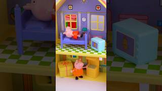 Satisfying with Unboxing & Review Peppa Pig Family House Toy ASMR #asmr #peppapig #toys #satisfying