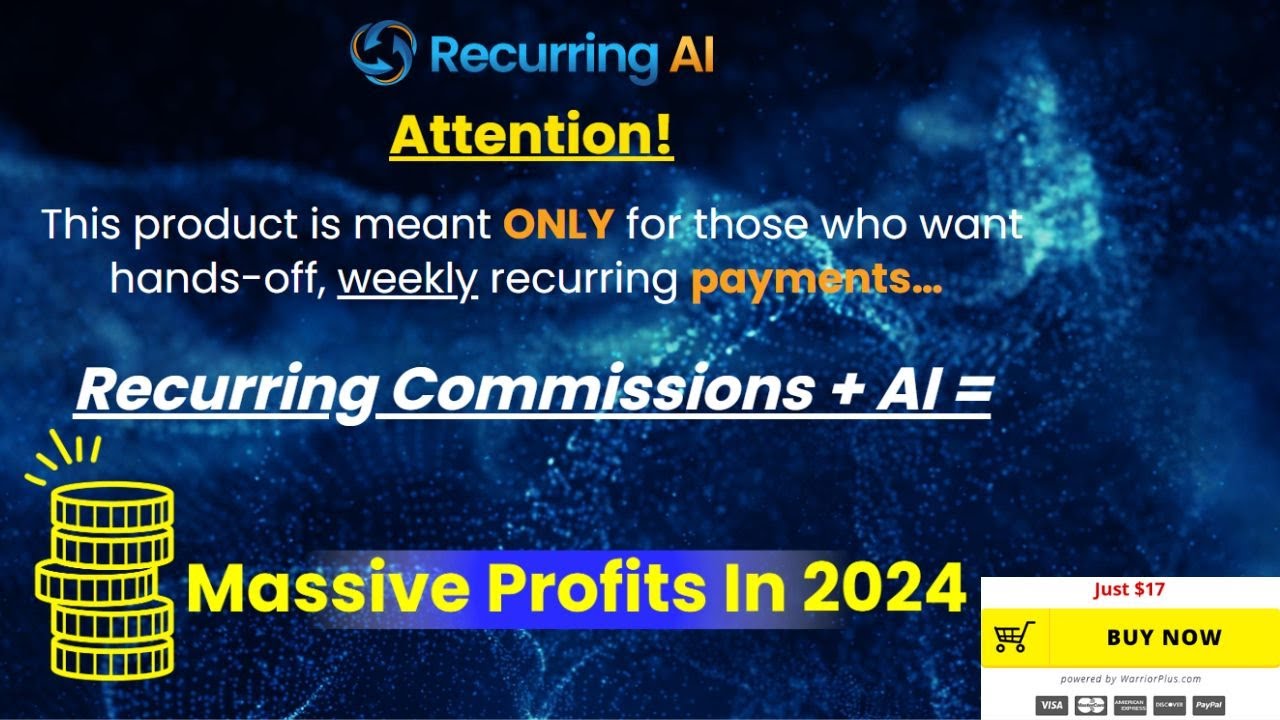Recurring AI Review: The Ultimate Passive Income Solution!