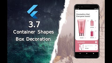 3.7) Private Widgets, BoxDecoration, Border Radius | The Complete (FREE) Flutter Course