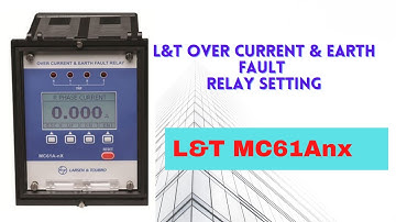 MC61A L&T Relay setting in tamil / L&T Over current & Earth fault Relay setting / Relay programming