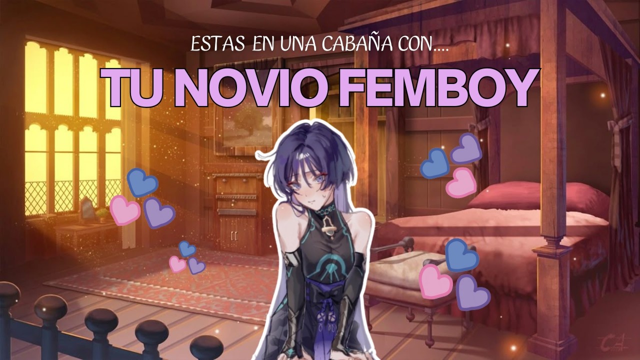 💋💫[ASMR ROLEPLAY] | Tu NOVIO FEMBOY y tu se refugian de la lluvia en una cabaña 🍁🔥💫