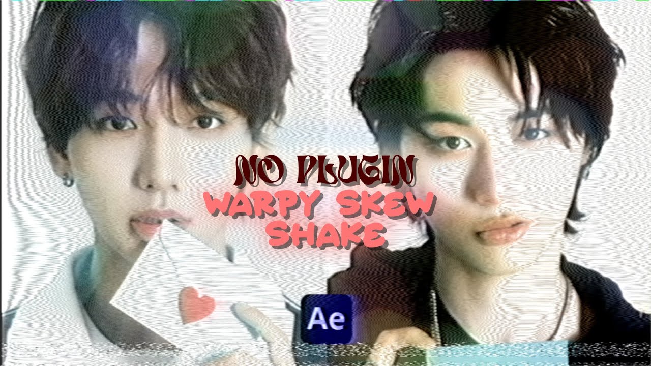 no plugin shake (warpy skew) + tutorial! || after effects