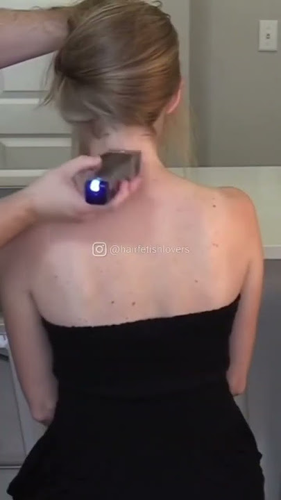 long blonde headshave #haircut #bald #hair #haircutting #headshave #longhair #shave #hairshave