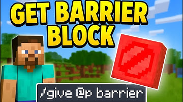 How to Get a Barrier Block in Minecraft (2025 Guide!)