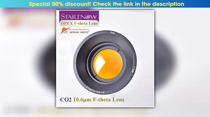 Startnow 106um Ftheta Field Scan Lens 110X110 140X140 175X175 ZnSe CO2 Focus Lens Thread M85mm For