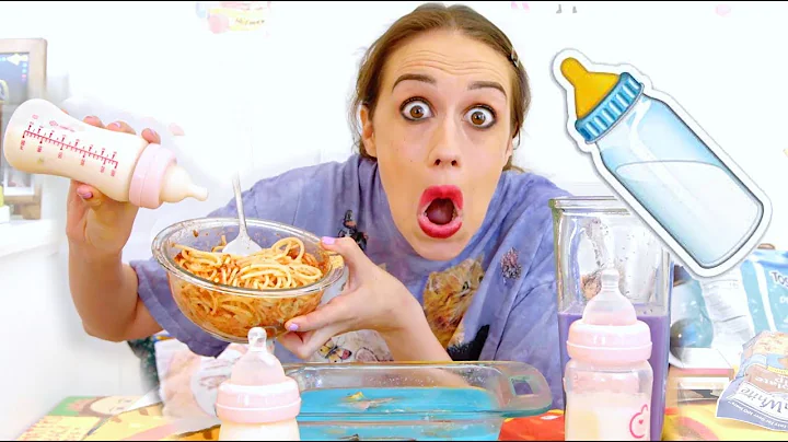 COOKING MY FAVORITE FOOD WITH MY BREAST MILK!