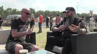 Neil Jones talks to Barry Stock from 3 Days Grace at Download 2023