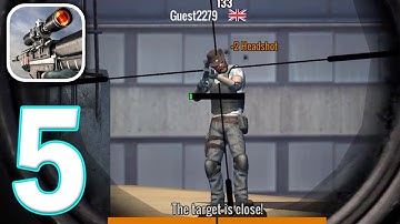 Sniper 3D Assassin: Shoot to Kill - Gameplay Walkthrough Part 5 - Region 2 Porter Heights PVP (iOS)