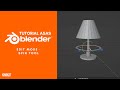 Asas Blender ( Video 21 ) - Edit Mode - Spin Tool