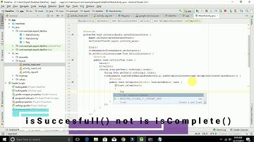 Android Tutorial Login Screen Coding Firebase in telugu