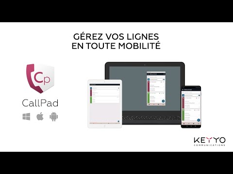 Découvrez l'application CallPad de Keyyo