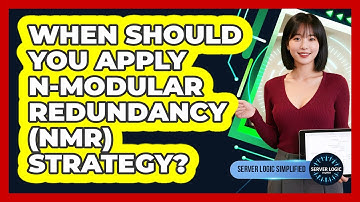 When Should You Apply N-Modular Redundancy (NMR) Strategy?
