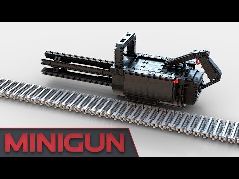 Фрагмент из LEGO Minigun  7000+ pcs | 5+kg | 850 bpm