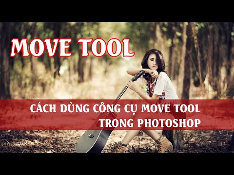 Hướng dẫn sử dụng công cụ di chuyển (Move Tool) trong Photoshop | Công cụ Photoshop