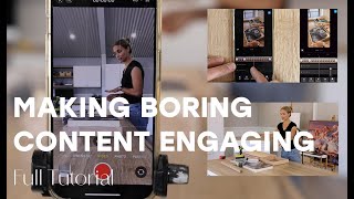 How to Turn Daily Tasks into Engaging Instagram Stories &amp; Reels | iPhone Tutorial - carla grace art