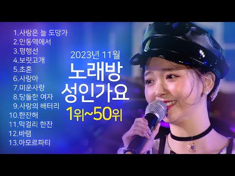 노래방 성인가요 인기곡 1위~50위(사랑은 늘도망가/안동역에서/평행선/보릿고개/<strong>초혼</strong>/사랑아/미운사랑/당돌한 여자/사랑의 배터리/한잔해/막걸리 한잔/바램/아모르파티/천상재회)trot