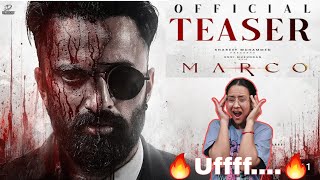 MARCO Official Teaser Reaction | Unni Mukundan | Sadhana Reaction