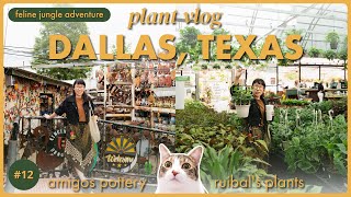 HUGE Plant Nursery & Pottery Center Tour | Best Plant Shopping Finds in Dallas Texas Vlog by Feline Jungle 2,860 views 1 year ago 13 minutes, 11 seconds