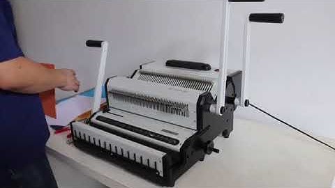 SW2500  Spiral(coil) and Wire Multifuctional Binding Machine