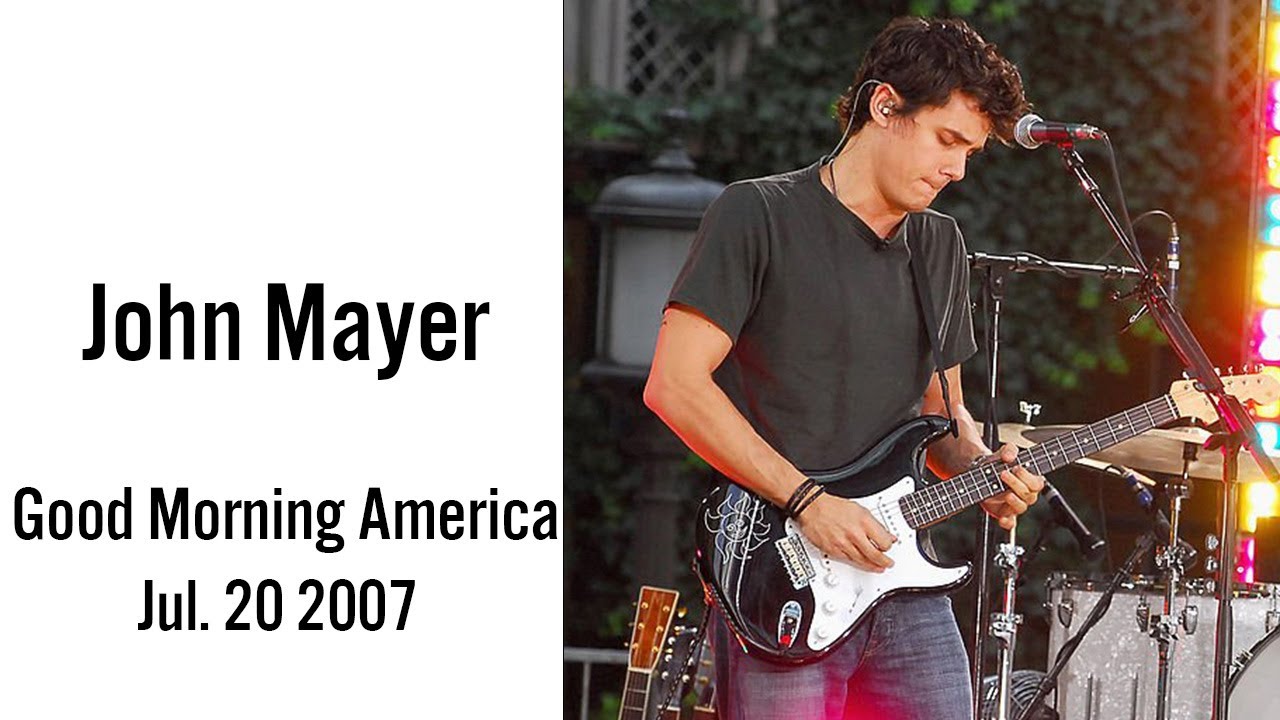 John Mayer - Live in New York (July 20, 2007) - YouTube