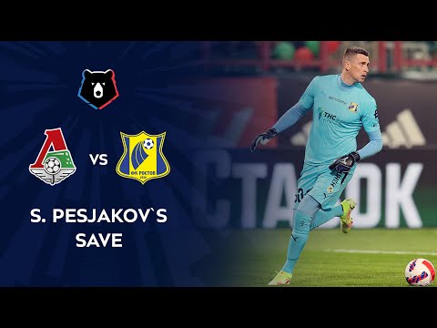 Pesjakov's Save in the Game Against Lokomotiv