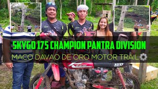 MACO DAVAO DE ORO MOTOR TRAIL⚙️ | CHAMPION SKYGO 175 | PANTRA DIVISION🏆#motortrail