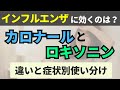 カロナールとロキソニンどっちを飲めば良いの？【併用・副作用・選び方】