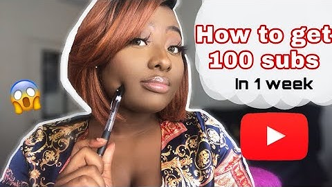 How to Get Your First 100 SUBSCRIBERS on YouTube FAST !!!