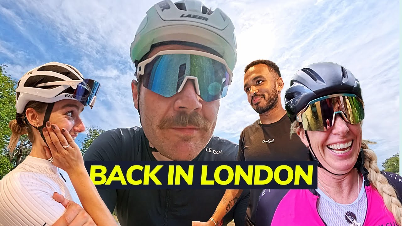 BACK CYCLING IN LONDON