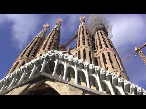 La Sagrada Familia - Barcelona, Spain. A UNESCO Site.