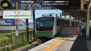 JR白岡駅 発車メロディー