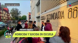 Estudiante de secundaria en CDMX amenaza con llevar arma y matar a compañeros | Francisco Zea