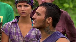 Survivor: Caramoan - Brandon's Meltdown and Impromptu Tribal Vote Out Part 1