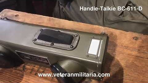 Handie Talkie BC 611 D