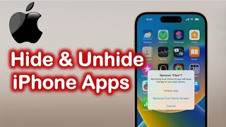 📱 4 Easy Ways to Hide & Unhide Apps on iPhone (Latest iOS Guide)